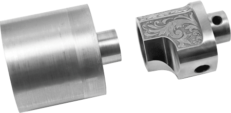 Billinghurst Underhammer rifle oval breech end