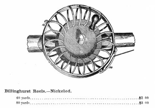 William Billinghurst Fishing Reel