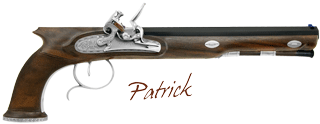 Flintlock pistol Patrick