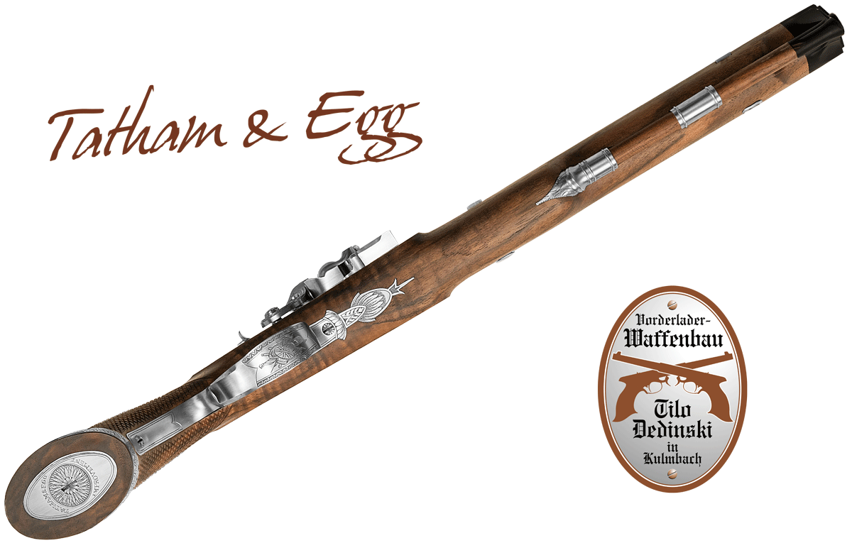 Flintlock pistol "Tatham & Egg" 